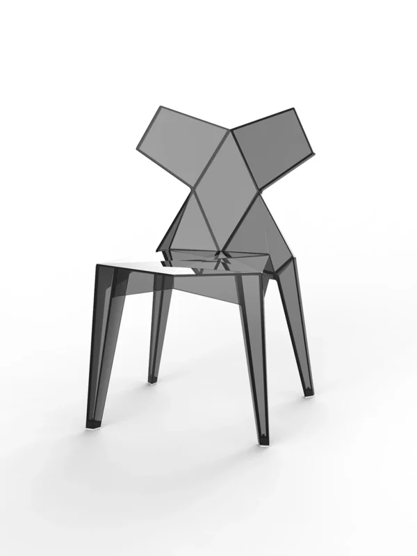 Καρέκλα φουτουριστική εμπνευσμένη από to ιαπωνικό ένδυμα kimono