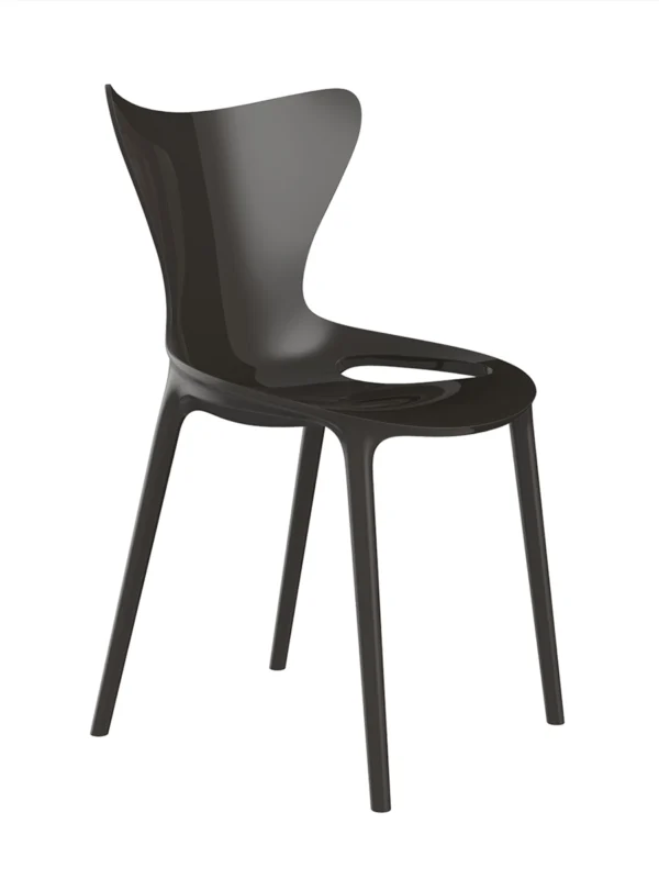 Καρέκλα εξωτερικού χώρου LOVE – κυρτός σχεδιασμός και υψηλή εργονομία από ανθεκτικό πολυπροπυλένιο