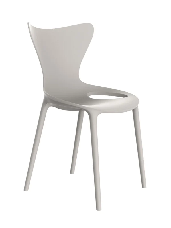 Καρέκλα πολυπροπυλενίου με fiberglass εσωτερικού και εξωτερικού χώρου love