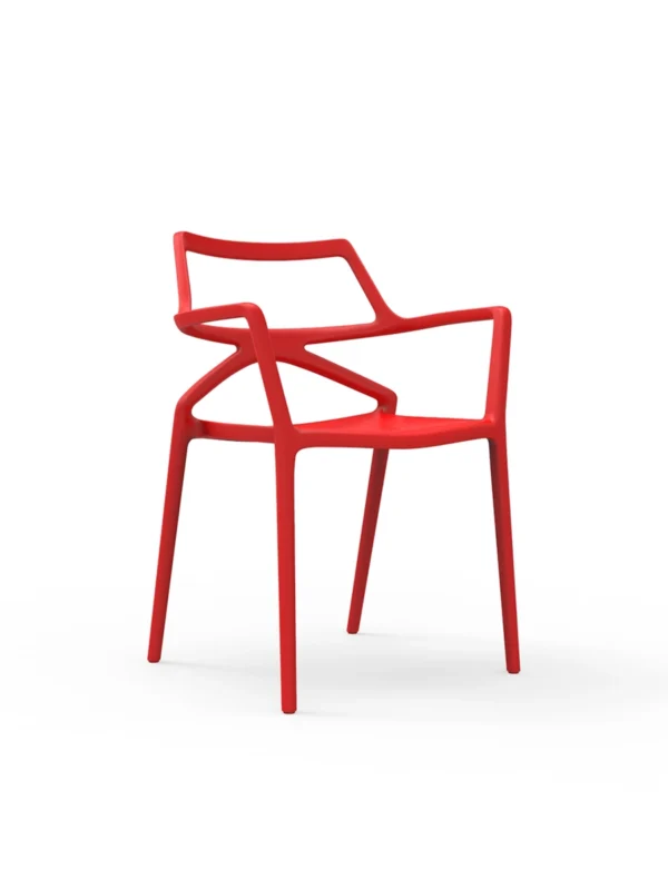 Καρέκλα με μπράτσα εσωτερικής και εξωτερικής χρήσης delta