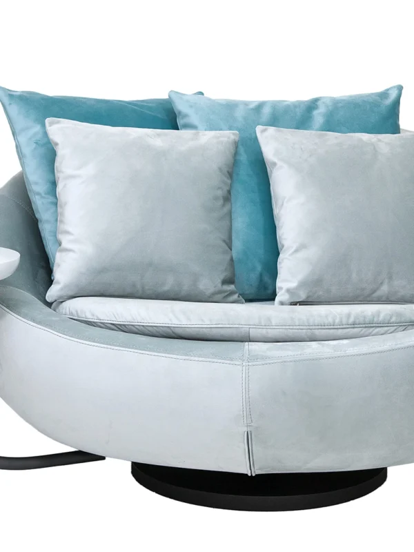 Πολυθρόνα με μεταλλική βάση Nest