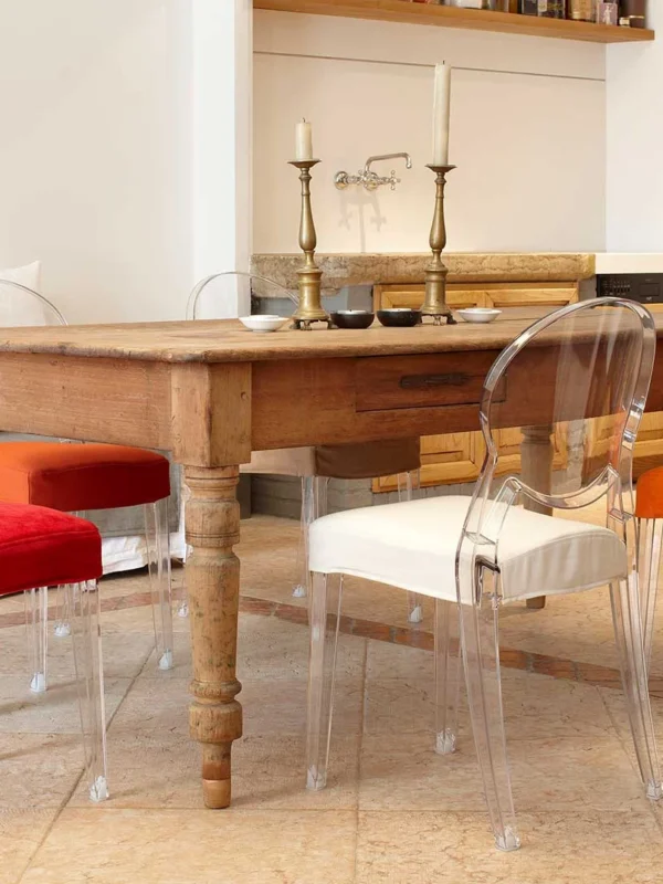 Καρέκλα κήπου Igloo 2357 από διαφανές πολυκαρβονικό – ιδανική για εξωτερικό χώρο και τραπεζαρία βεράντας