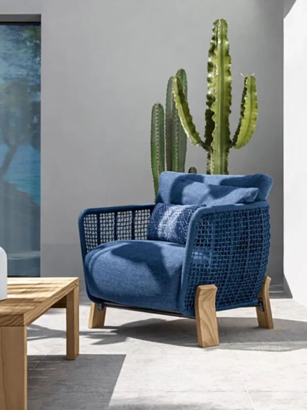 Πολυθρόνα εξωτερικού χώρου Argo wood