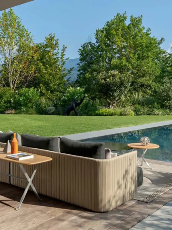 Καναπές διθέσιος εξωτερικού χώρου George