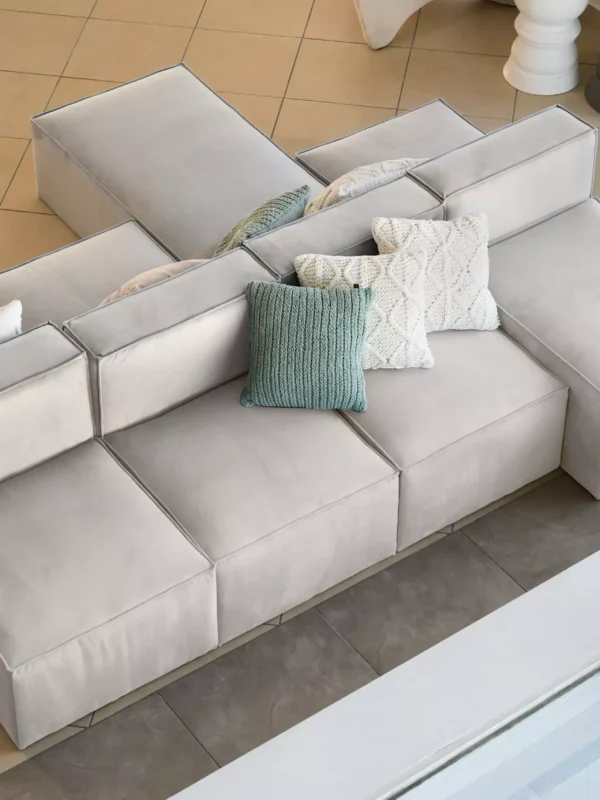 Πολυμορφικός καναπές Kube με μοντέρνο design και αναπαυτική αίσθηση