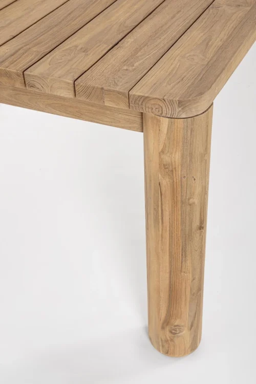 τραπεζι maverick ! teak minimal σχεδίαση, κατάλληλη για κήπο ή βεράντα – διαθέσιμη στο vestal.gr.