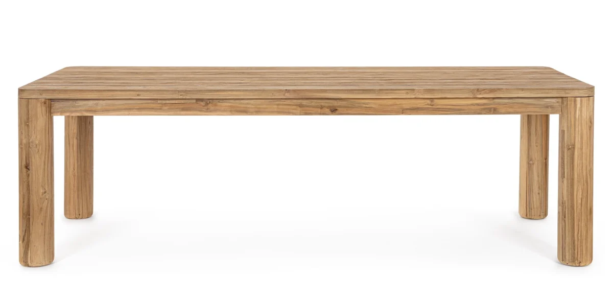 τραπεζι maverick ! teak minimal σχεδίαση, κατάλληλη για κήπο ή βεράντα – διαθέσιμη στο vestal.gr.