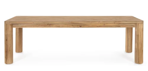 τραπεζι maverick ! teak minimal σχεδίαση, κατάλληλη για κήπο ή βεράντα – διαθέσιμη στο vestal.gr.