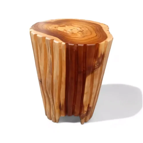 Σκαμπό Teak Carved