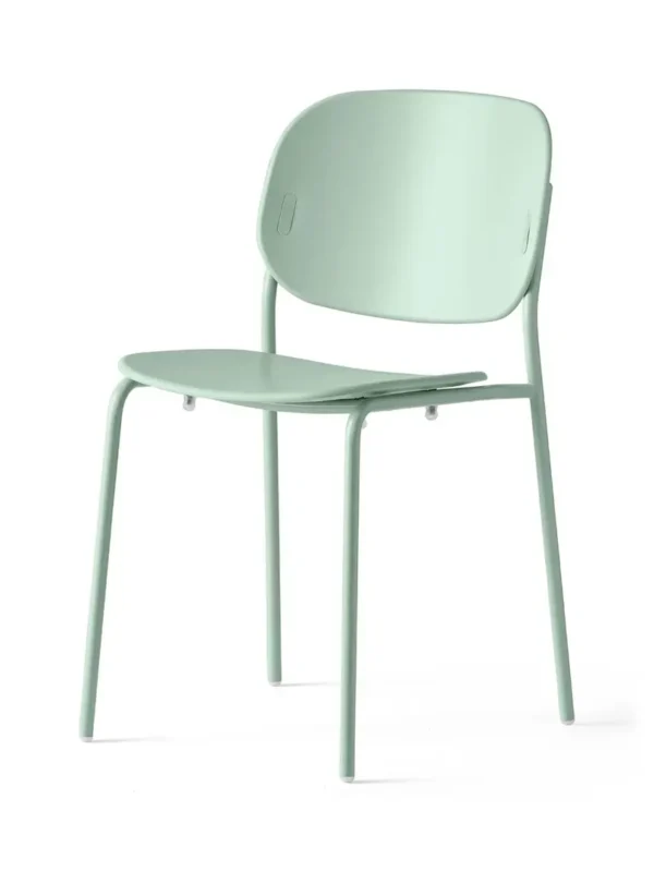 Καρέκλα εξωτερικού χώρου YO! σε μοντέρνο πράσινο παστέλ χρώμα