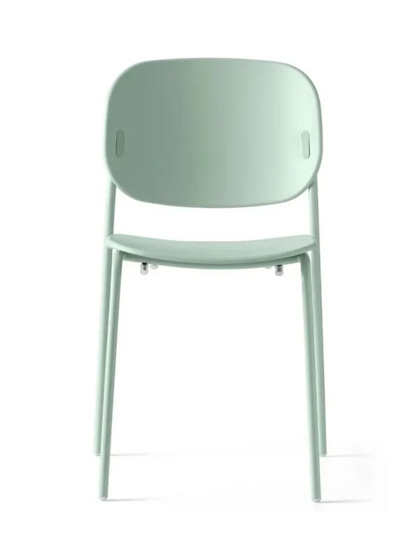 καρεκλα ΥΟ! ΣΕ χρωμα μεντα minimal σχεδίαση, κατάλληλη για κήπο ή βεράντα – διαθέσιμη στο vestal.gr.