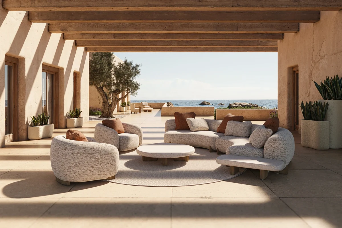 vondom καναπες Εξωτερικου Χώρου pezzettina minimal σχεδίαση, κατάλληλη για κήπο ή βεράντα – διαθέσιμη στο vestal.gr.