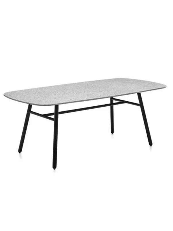 τραπεζι yo! lwhite minimal σχεδίαση, κατάλληλη για κήπο ή βεράντα – διαθέσιμη στο vestal.gr.