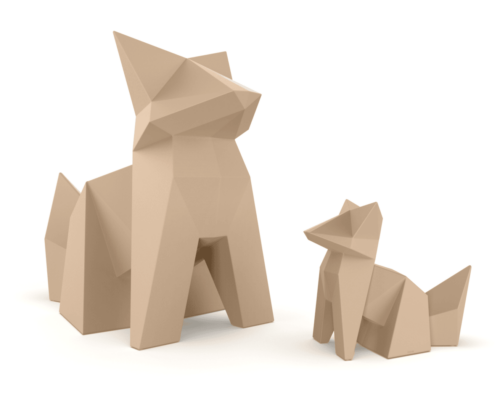 kitsune origami απο vondom διακοσμητικο κηπου