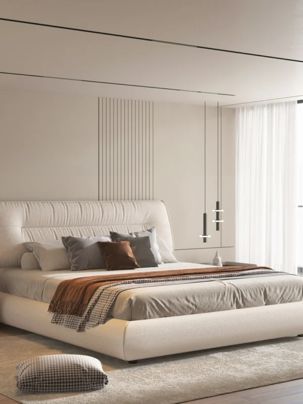 Κρεβάτι 160x200 με Αποθηκευτικό Χώρο | Υφασμάτινο Διπλό Κρεβάτι